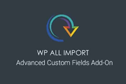 Advanced Custom Fields Add-On For WP All Import