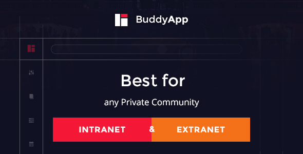 BuddyApp - Mobile First Community WordPress tema
