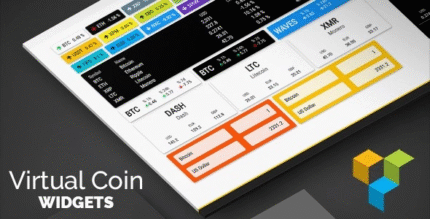 Widgets de monedas virtuales