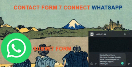 Formulario de contacto 7 Connect WhatsApp