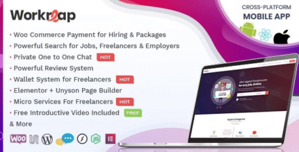 Workreap – Freelance Marketplace WordPress Theme