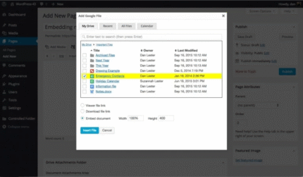 Google Drive Embedder Enterprise