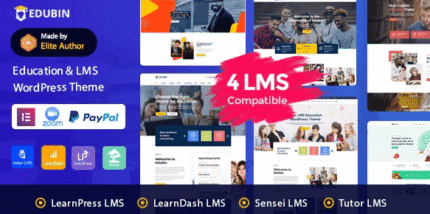 Edubin - Educación WordPress Tema