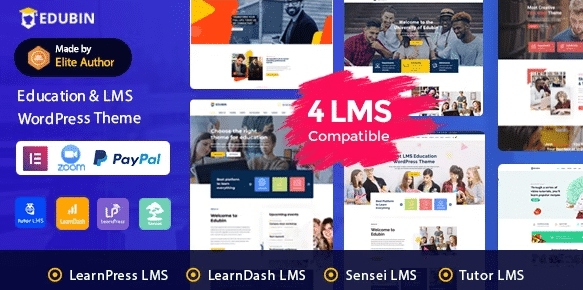 Edubin - Educación WordPress Tema