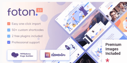 Foton – Software and App Landing Page Theme