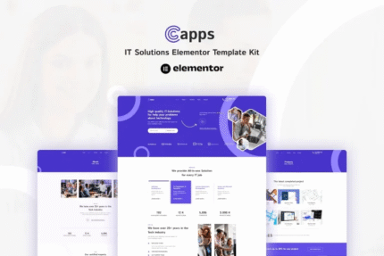 Capps – IT Solutions Elementor Template