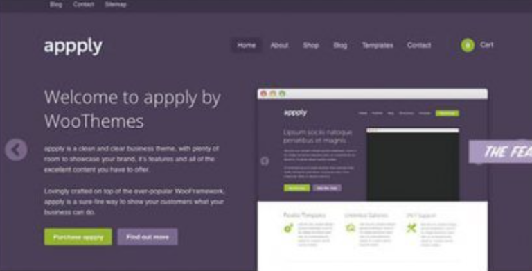 WooThemes Appply Tema Premium WooThemes Appply Tema Premium
