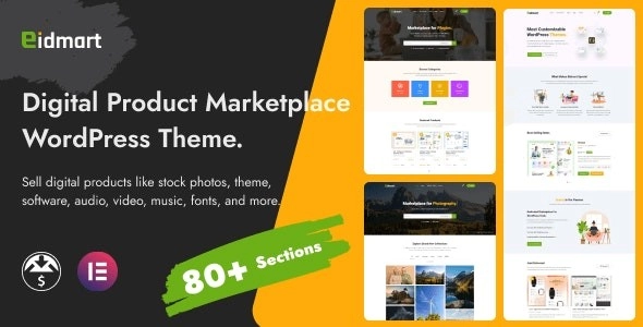 Eidmart | Digital Marketplace WordPress Theme