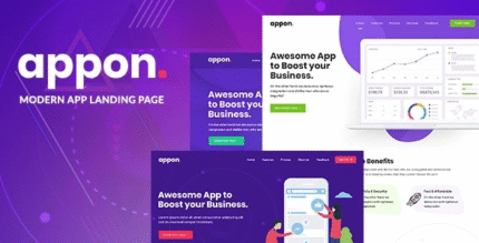Appon – App & SaaS Software Theme