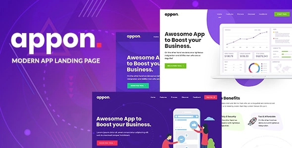 Appon – App & SaaS Software Theme