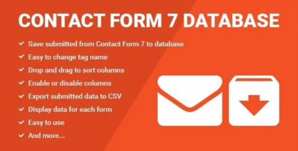 Contact Form 7 Database Pro