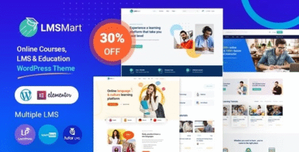 LMSmart – Education WordPress Theme