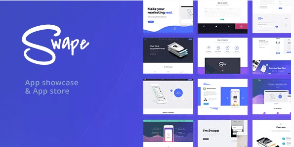 Swape - App Showcase & App Store WordPress Theme Swape - App Showcase & App Store WordPress Theme