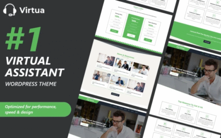 Virtua - Asistente Virtual WordPress Tema