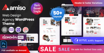 Amiso - Agencia de diseño web WordPress