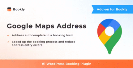 Complemento de Bookly para direcciones de Google Maps