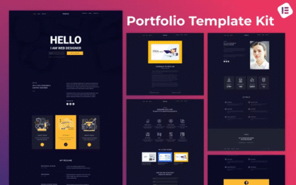 Propus - Web Designer Portfolio Elementor Plantilla