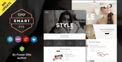 Smart Eye Glasses WooCommerce Theme