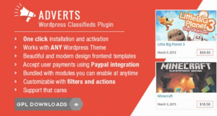 WP Adverts - Integración con Stripe