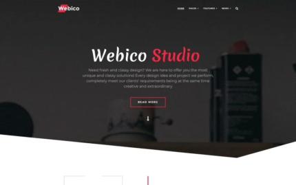 Webico - Diseño Web WordPress Elementor Theme Tema para WordPress