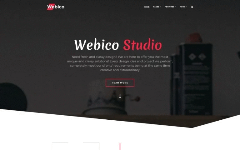 Webico – Web Design WordPress Elementor Theme WordPress Theme