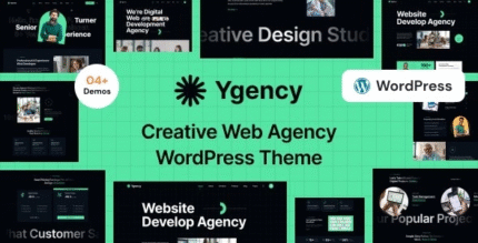 Ygency - Web Design Agency WordPress Theme
