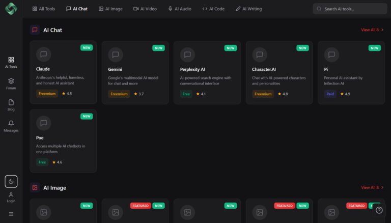 AI Tools Directory Theme