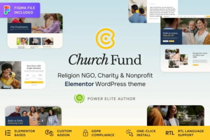 Church Fund – Religion, NGO & Charity Theme