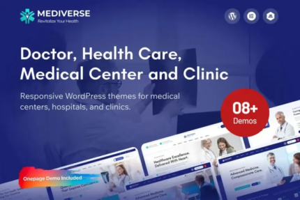 Mediverse - Health Medical Clinic WordPress Theme