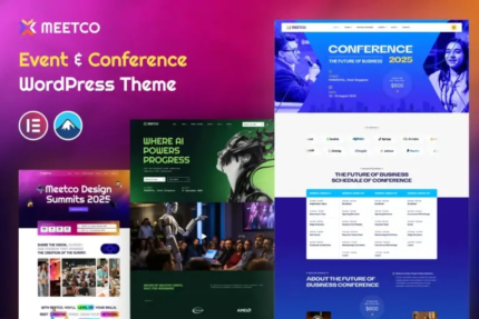 Meetco - Tema de WordPress para eventos y conferencias